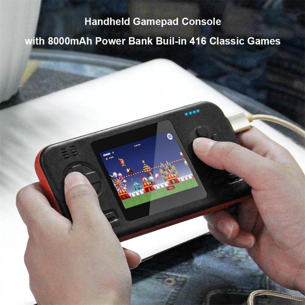 Portable Game Console With 8000Mah Battery And Colour Screen