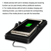 15W Wireless Car Charger with Anti-Slip Pad – 2-in-1 Fast Charging Mount