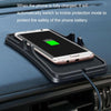 15W Wireless Car Charger with Anti-Slip Pad – 2-in-1 Fast Charging Mount