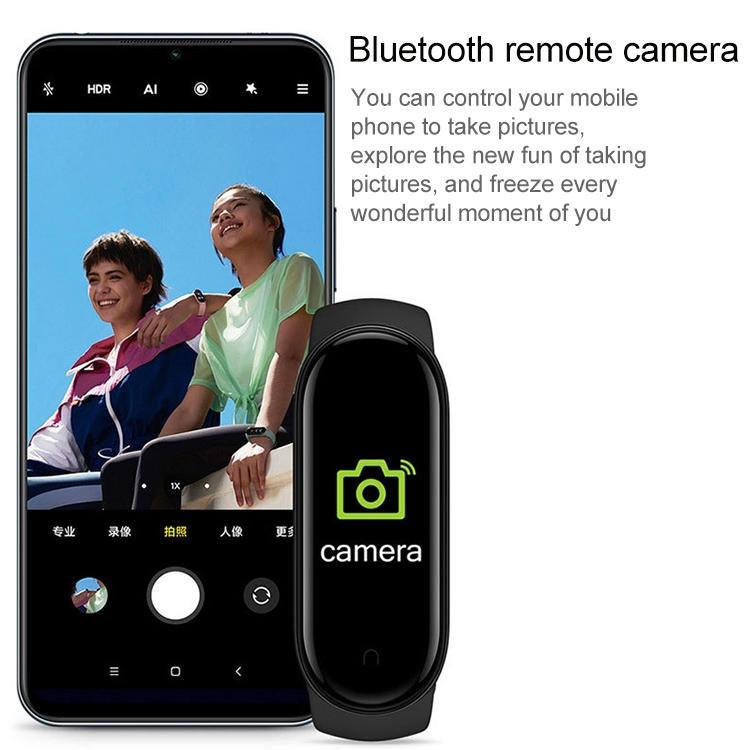 Waterproof Smart Fitness Bracelet – Health &amp; Activity Tracker with Heart Rate, Sleep, and Step Monitoring