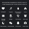 Waterproof Smart Fitness Bracelet – Health &amp; Activity Tracker with Heart Rate, Sleep, and Step Monitoring