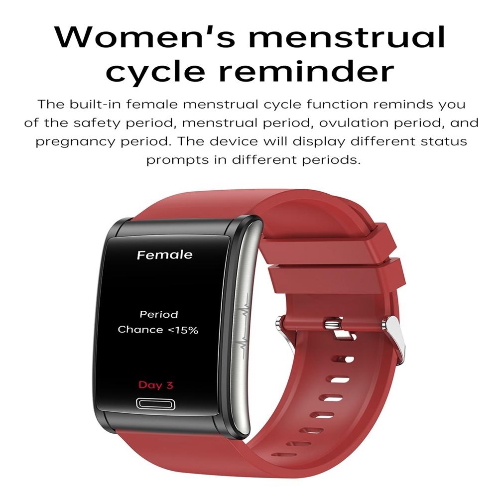 Smart Watch With Heart Rate And Blood Pressure Monitoring