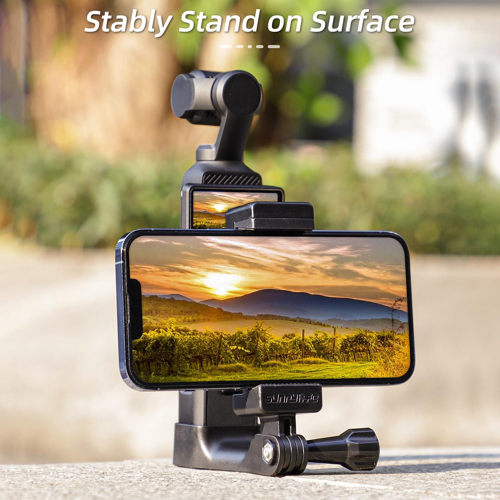 Handheld Tripod Expansion for Dji Pocket 3 - Front Phone Holder Mount
