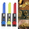 Lcd Display Gold Treasure Hunter with Flashlight - Handheld Metal Detector Black - Blue