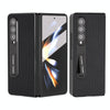 Premium Leather Phone Case With Holder For Samsung Galaxy Z Fold 4 / 5G