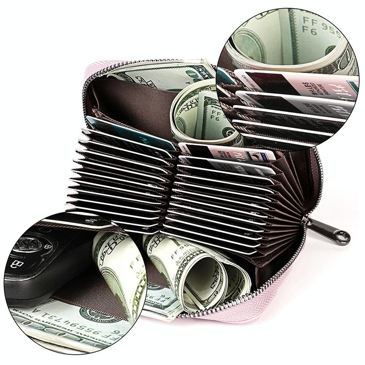 Leather Rfid Wallet - Sleek and Secure