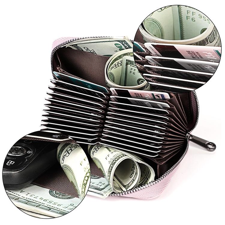 Leather Rfid Wallet - Sleek and Secure