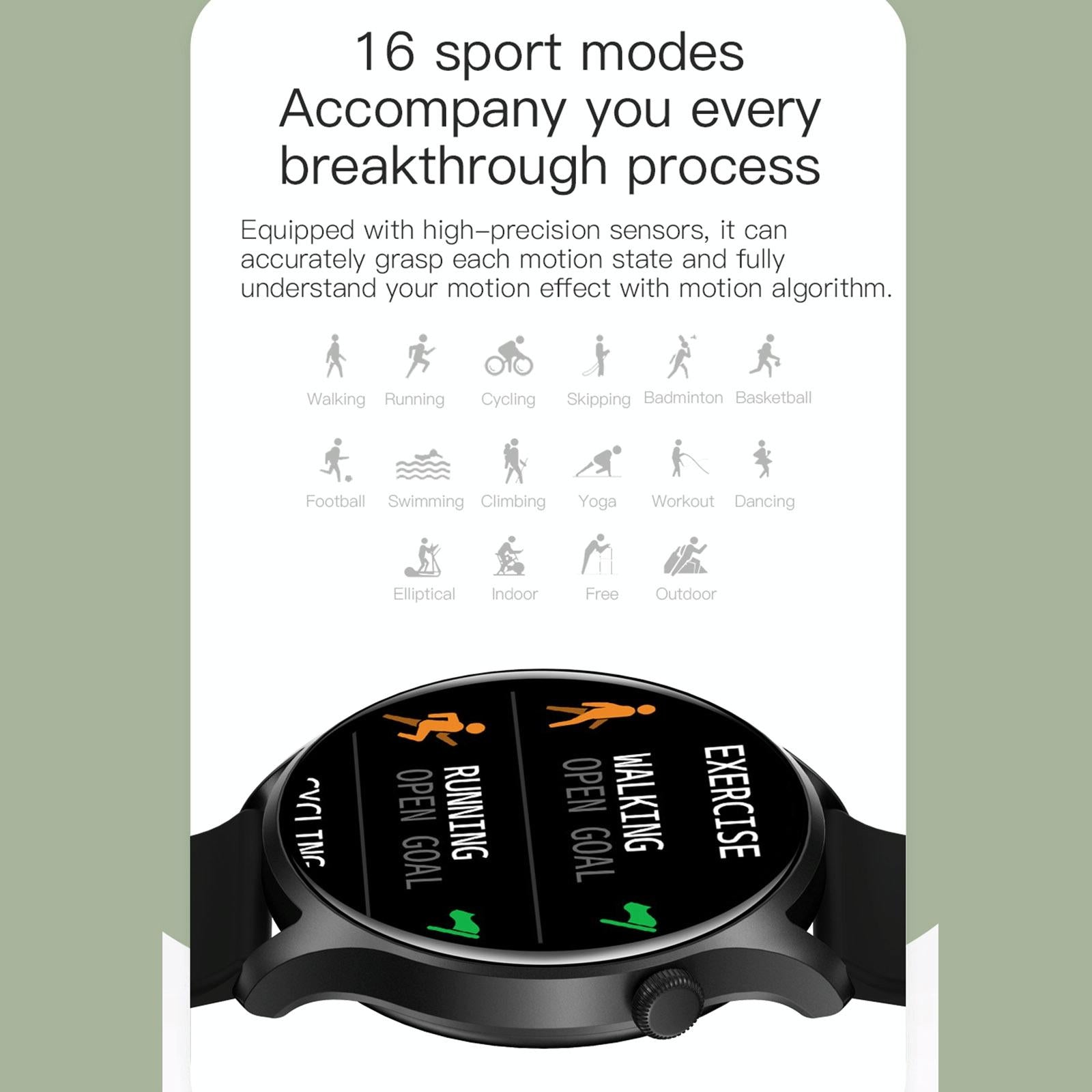 Smart Wristband With Sleep And HeartTracker