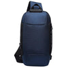 Anti-Theft Men’s Waterproof Crossbody Bag with USB Port