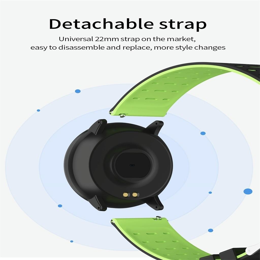 Smart Watch With Call Reminder And Health Monitoring