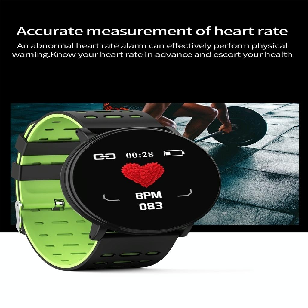Smart Watch With Call Reminder And Health Monitoring