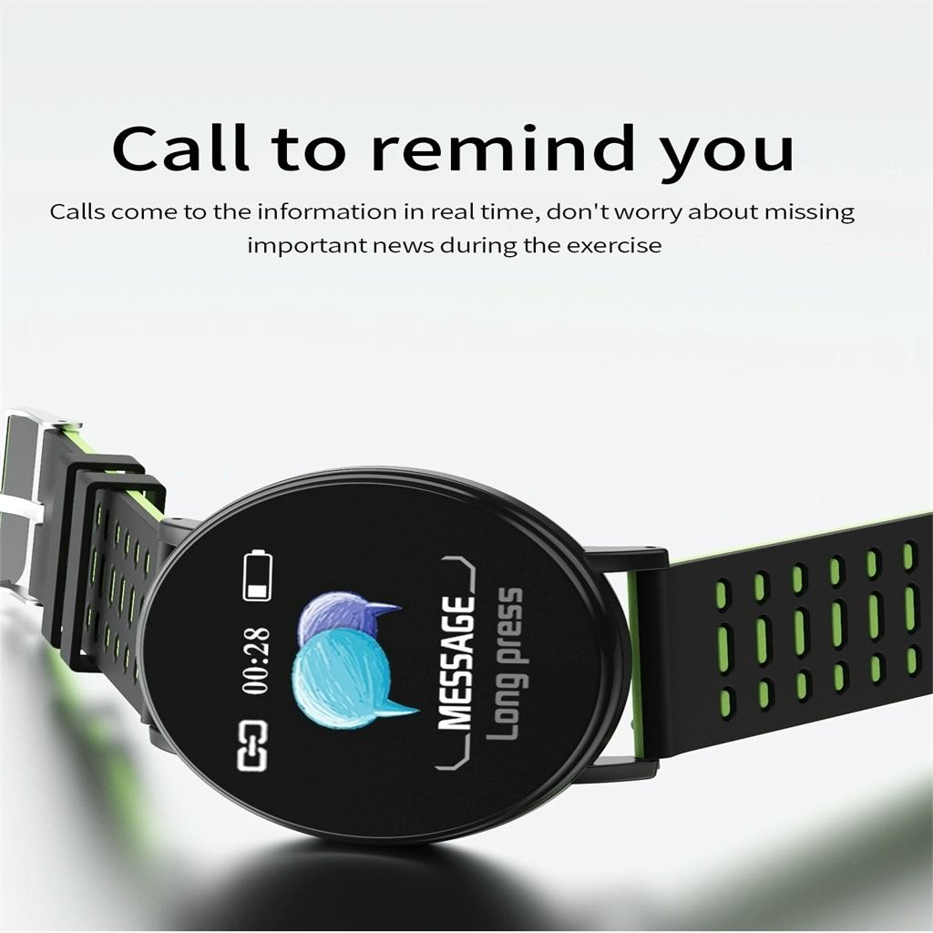 Smart Watch With Call Reminder And Health Monitoring