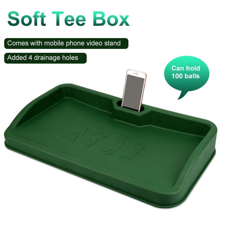 Golf Service Box with Phone Stand - 100 Balls