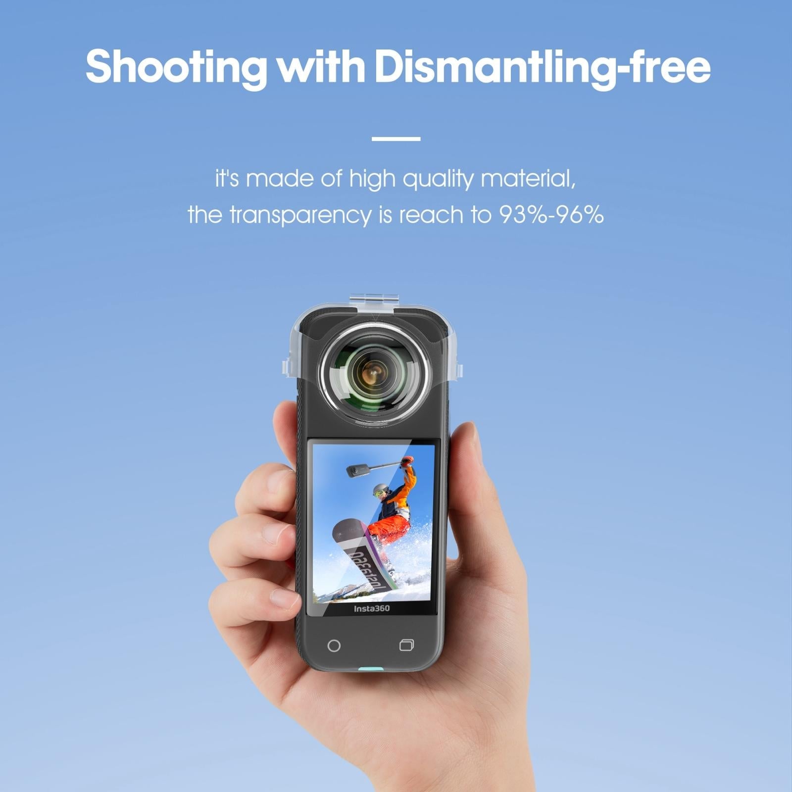 Insta360 X3 Lens Protection Cover - no Disassembly