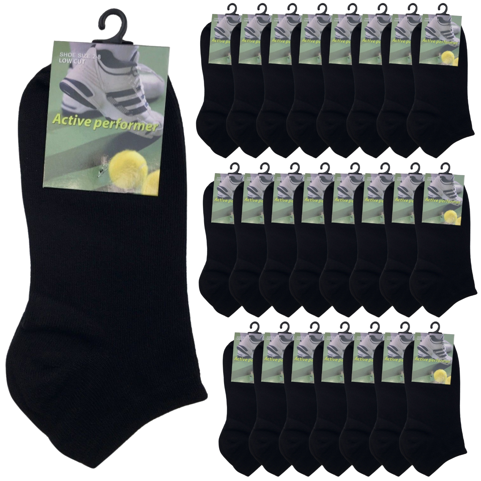 Cotton Ankle Socks Plain