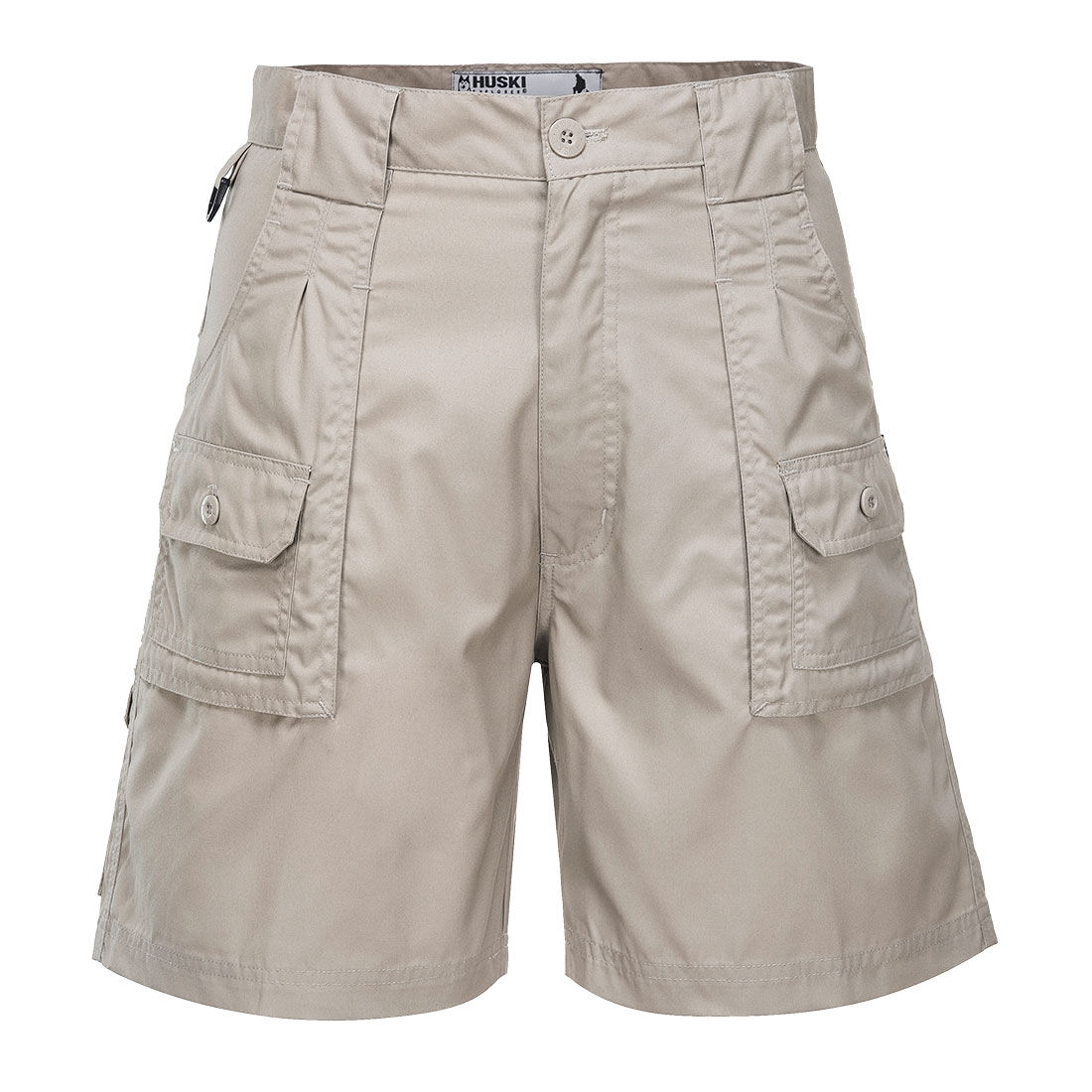 HUSKI Men’s Work Cargo Shorts – Bone Color