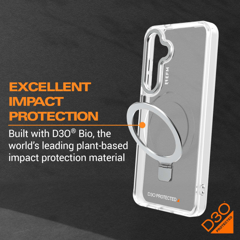 Clear D3O BIO Case Armour Samsung Galaxy S24+