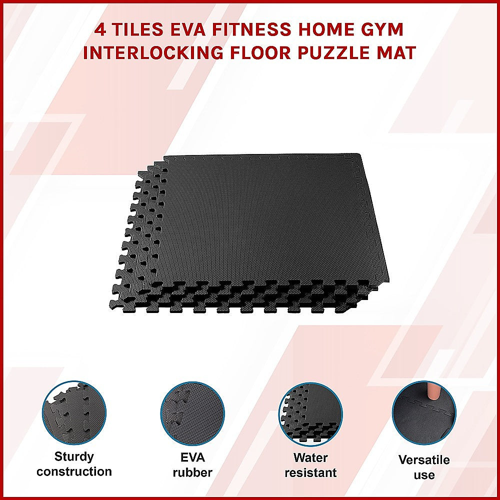 4 Tiles EVA Fitness Puzzle Mat