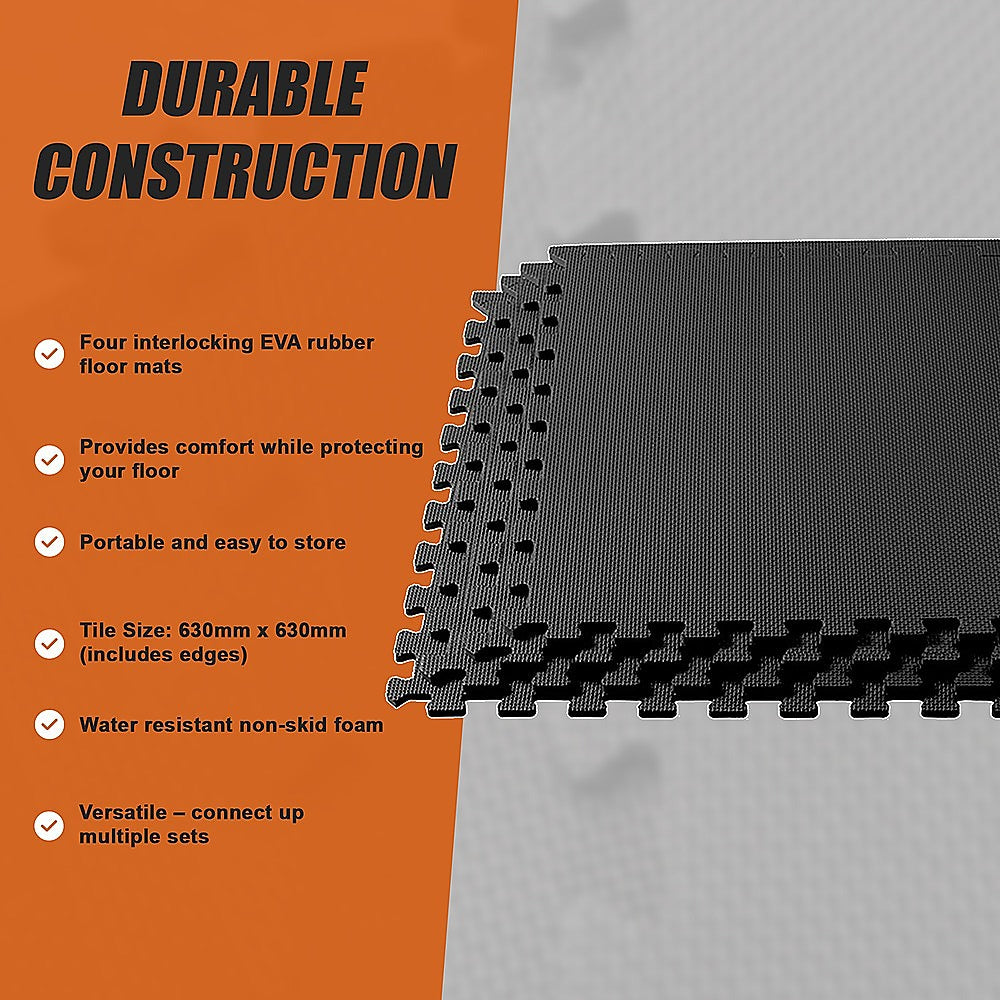 4 Tiles EVA Fitness Puzzle Mat