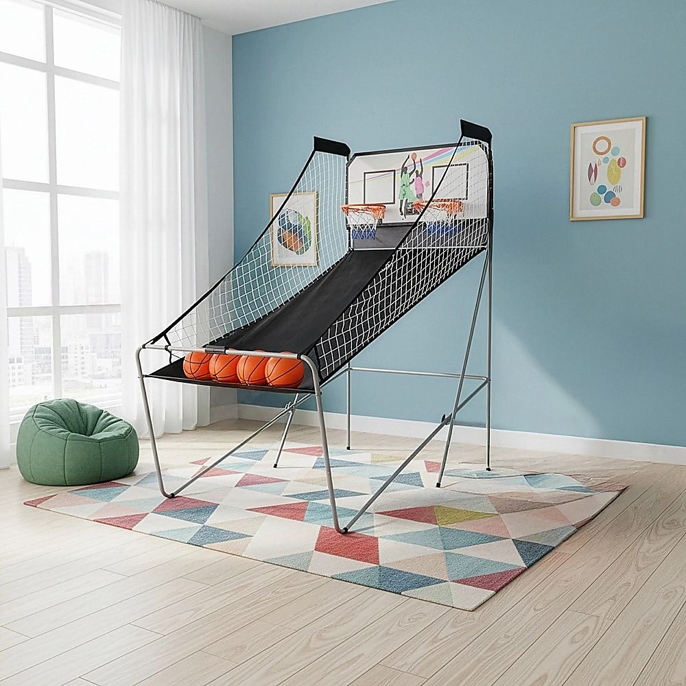 2-Player Arcade Basketball Game