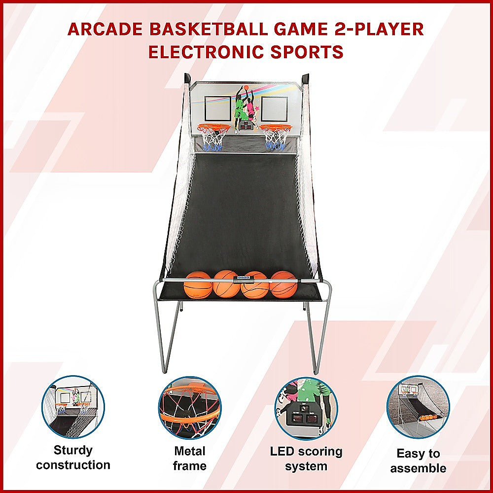 2-Player Arcade Basketball Game