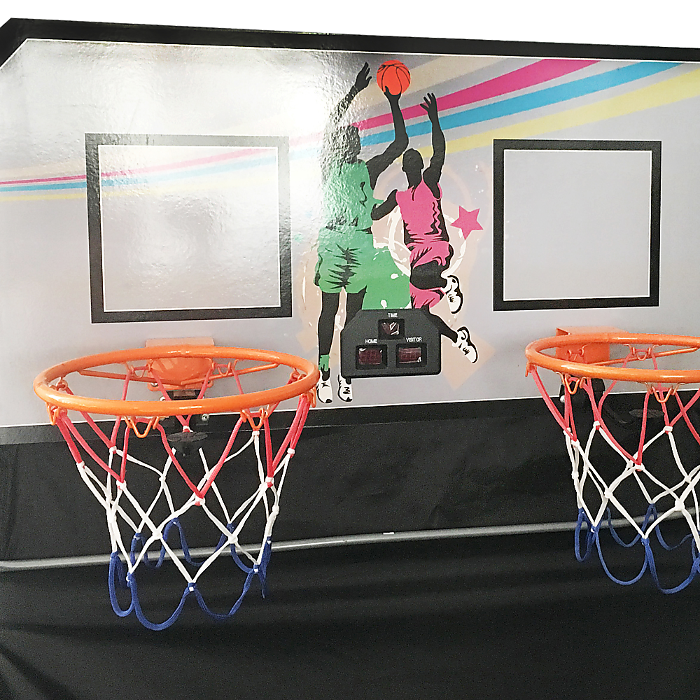 2-Player Arcade Basketball Game