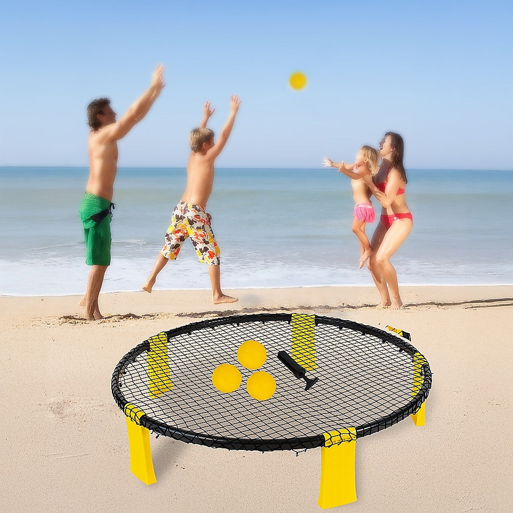 Mini Volleyball Set Outdoor Game Garden Beach Net