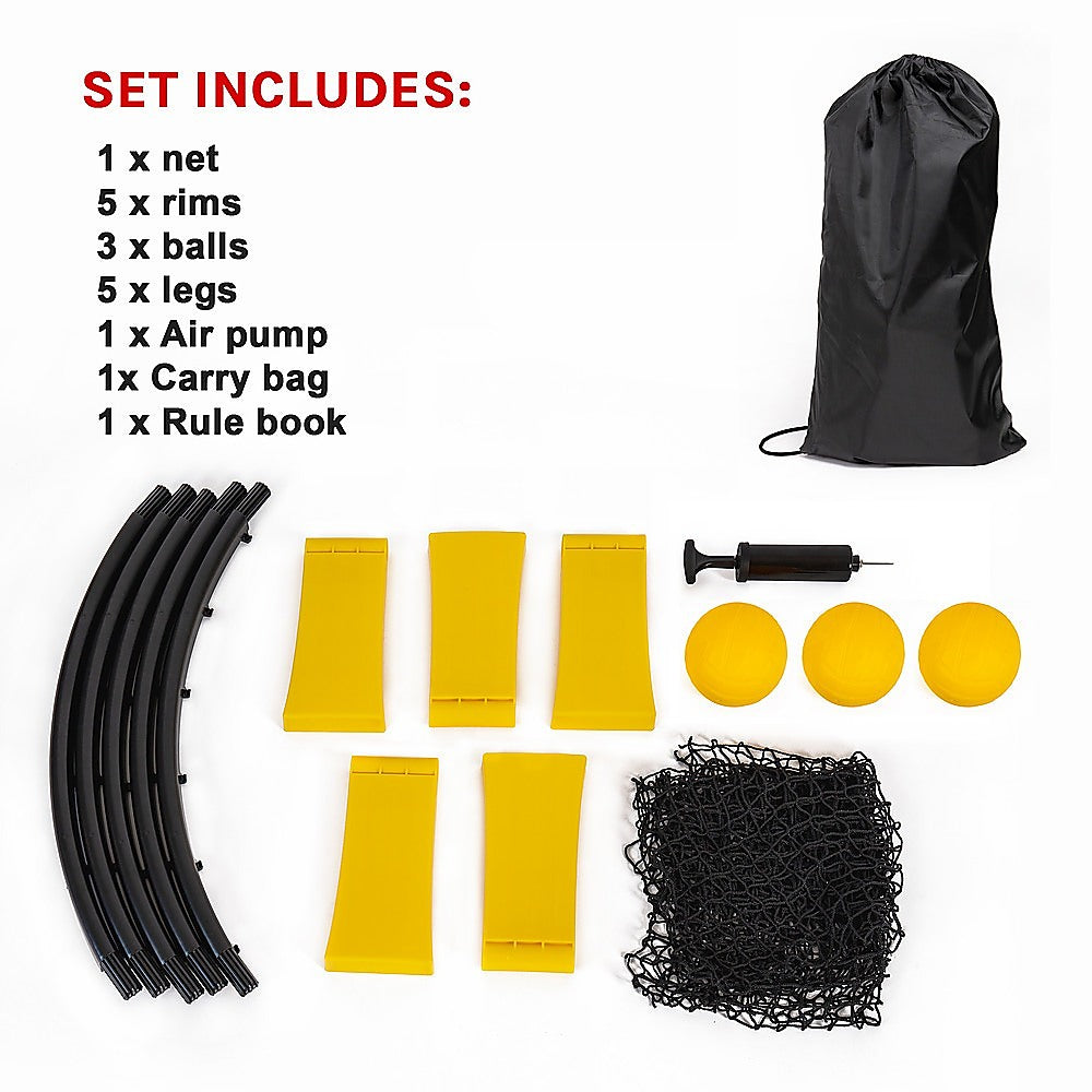 Mini Volleyball Set Outdoor Game Garden Beach Net