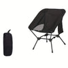 Portable Camping Chair - Black