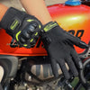 High-Performance Motorcycle Riding Gloves - Blue