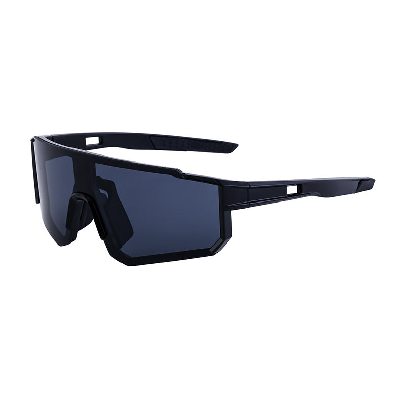 UV400 Protection Sports Sunglasses- Black Frame