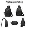 Multifunctional Crossbody Chest Bag