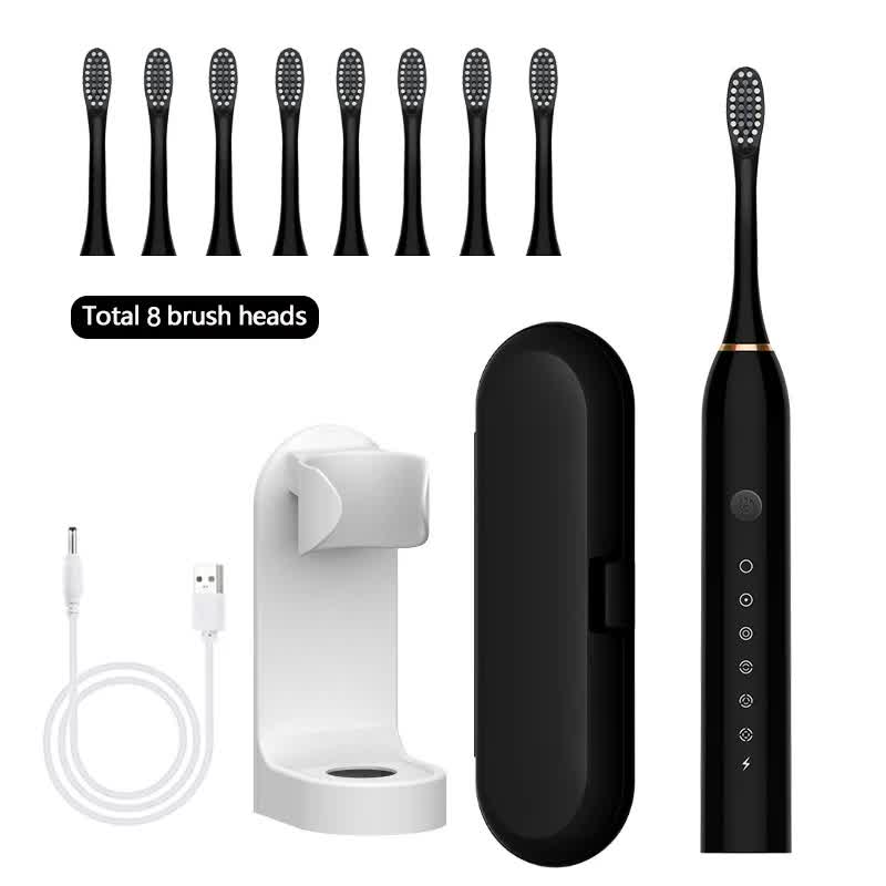 X-3 Sonic Electric Toothbrush - Black