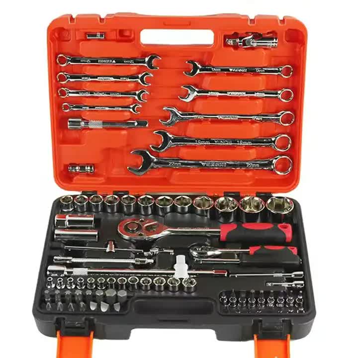 82-Piece Professional Automotive Repair Tool Set