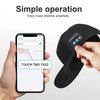 Dark Gray Wireless Speaker Hat