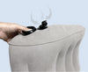 Press-to-Inflate Travel Lumbar Cushion –Gray