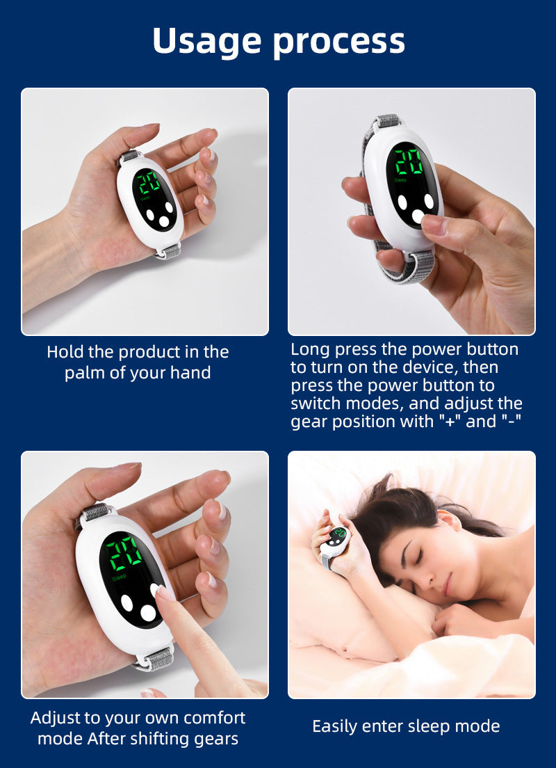White Portable Sleep Aid Device