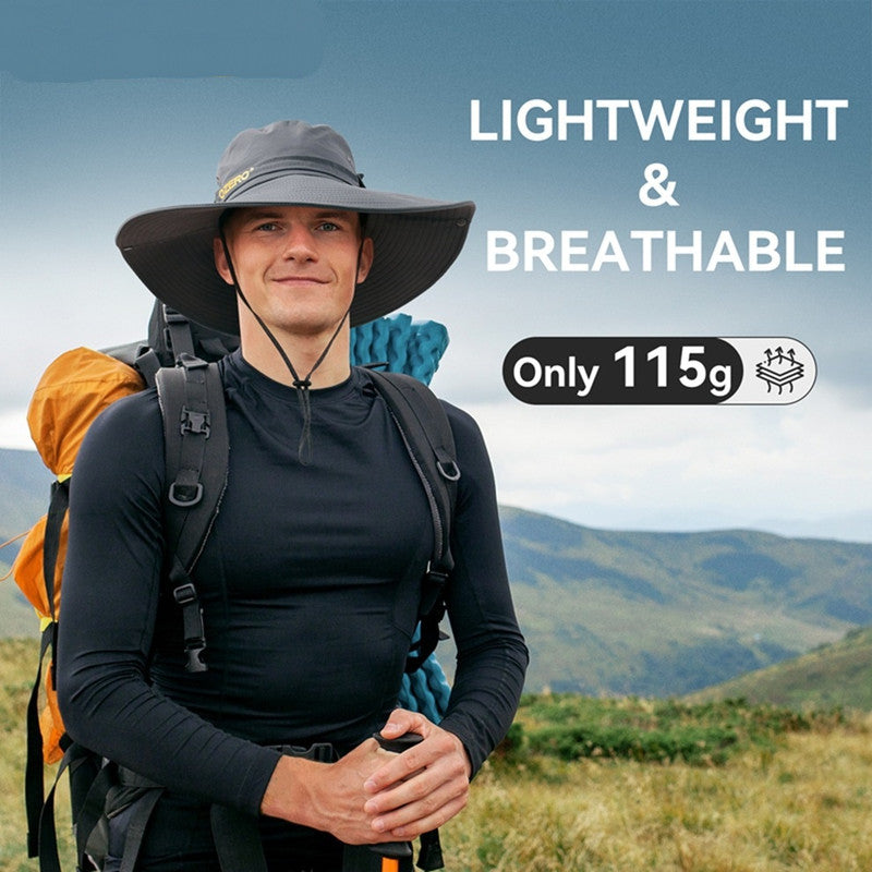 Outdoor UV Protection Wide-Brim Boonie Hat