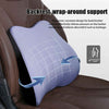 Memory Foam Car Seat Neck and Lumbar Support Set