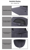 Dark Grey Outdoor Sun Hat with Face &amp; Neck Protection, Quick-Dry, Breathable UV Protection Cap for Men and Women - Adjustable, Dust &amp; Insect Repellent Hiking Hat