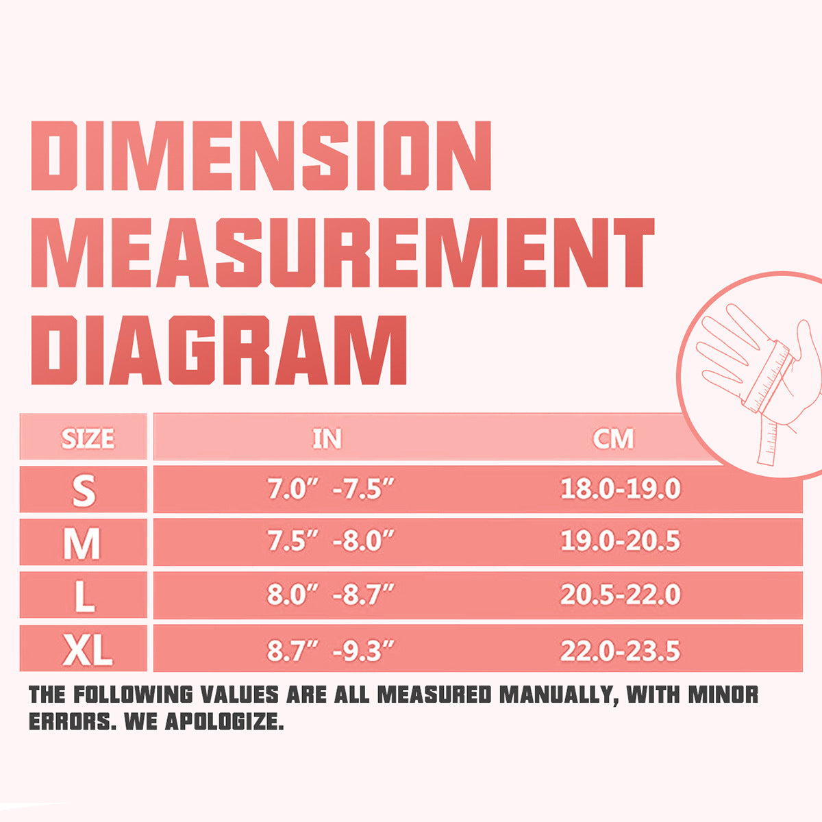 Breathable Anti-Slip Gym Gloves - XL Size