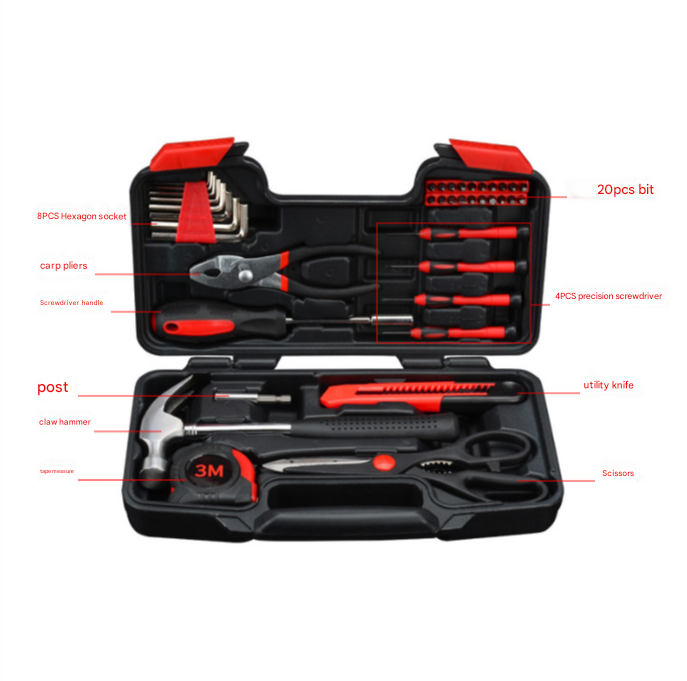 39-Piece Home Tool Kit