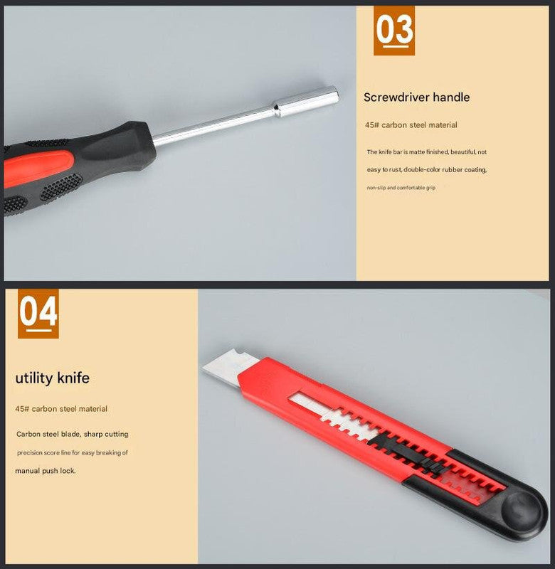 39-Piece Home Tool Kit