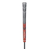 2 Pcs Red MCC PLUS4 Midsize Golf Grip - Rubber and Cotton Thread Hybrid, 265 mm, 72g, Core 60