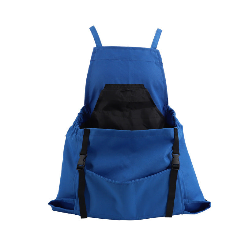 Garden Harvesting Apron – Waterproof Oxford Cloth with Quick-Release Harvest Pouch