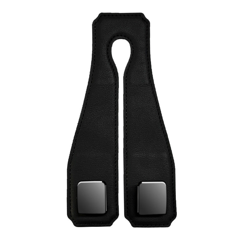 Black Heavy Duty Car Headrest Hooks (Set of 4)