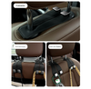 Black Heavy Duty Car Headrest Hooks (Set of 4)