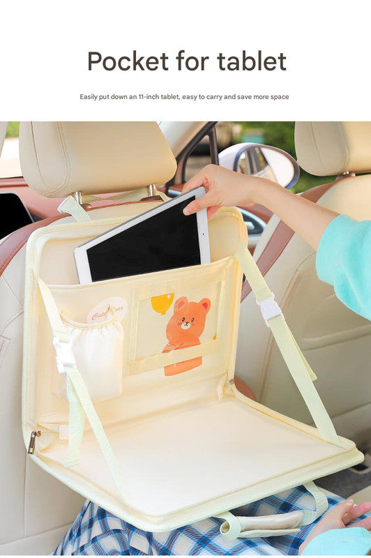 Car Seat Organizer with Tablet Holder