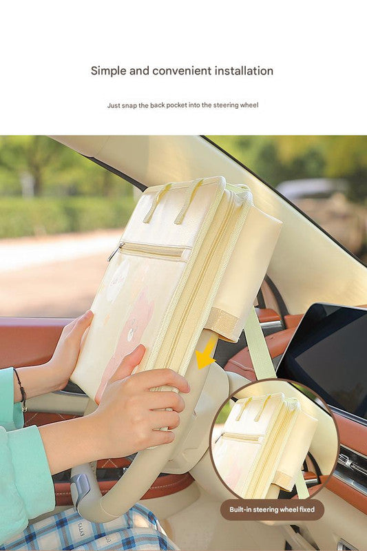 Car Seat Organizer with Tablet Holder