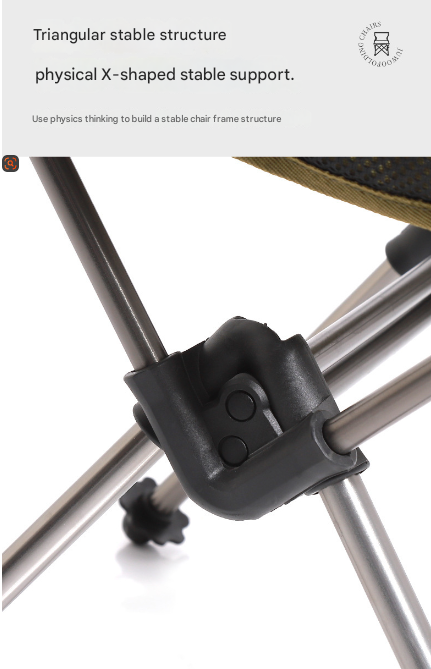 Portable High-Back Camping Chair – Foldable &amp; Lightweight